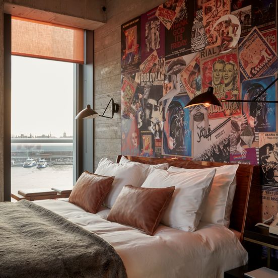 Bedroom view of Sir Adam Hotel, part of Sircle Collection