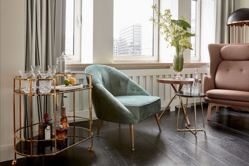 Sir Nikolai Hotel, Hamburg, a Member of Design Hotels - Hamburg - Wohnzimmer