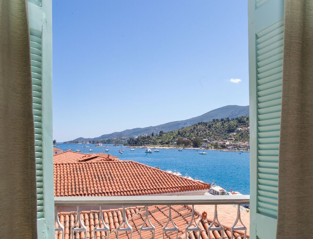 Hotel Saron - Póros - Balcon