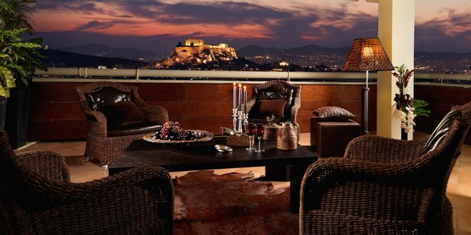 Divani Caravel - Athene - Balkon