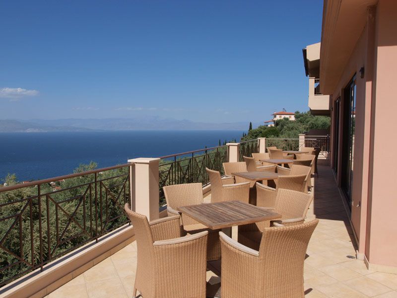 Hotel Theasi - Diakopto - Balkon