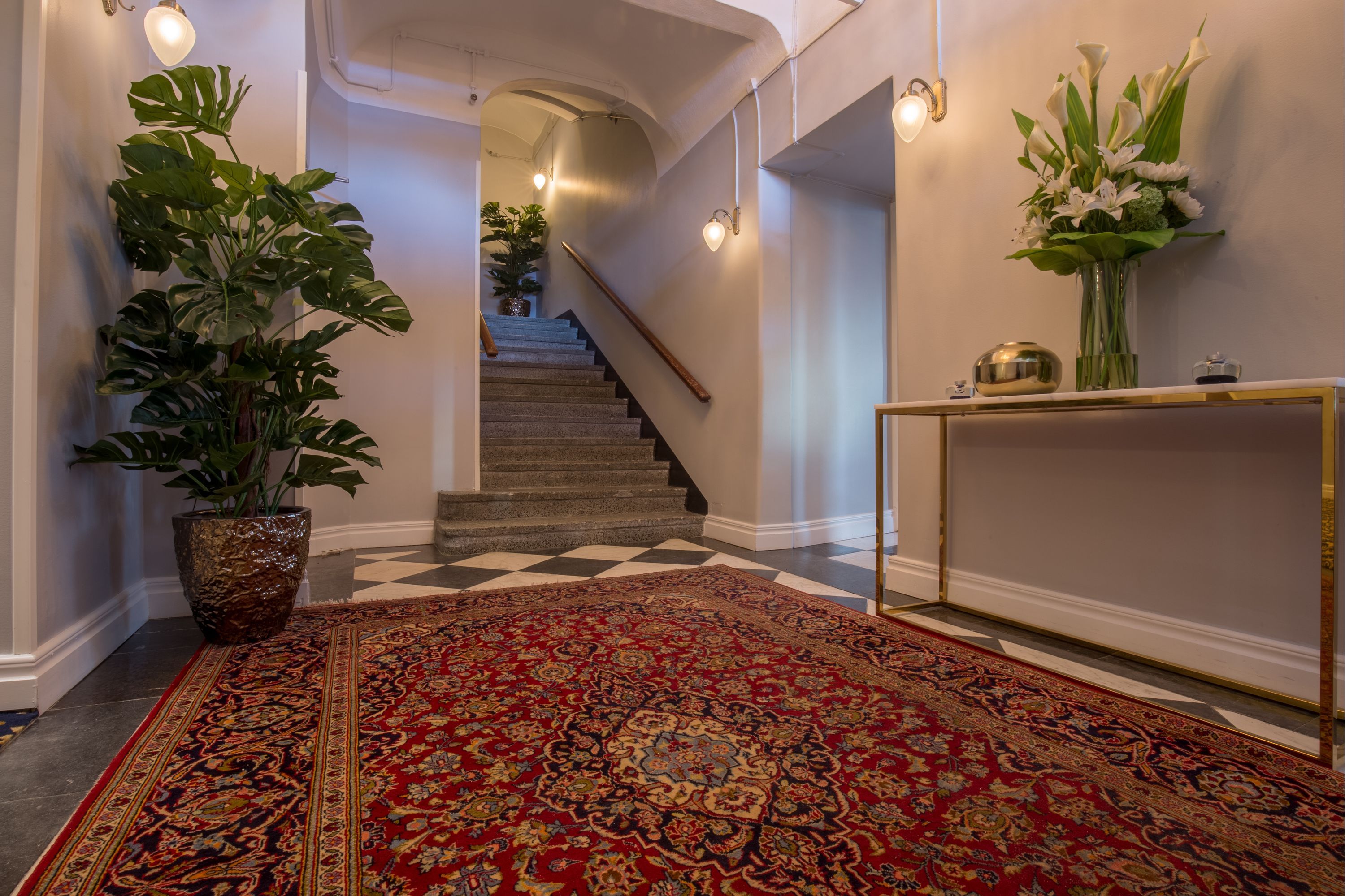 Stairs view of Hotel Gamla Stan, BW Signature Collection