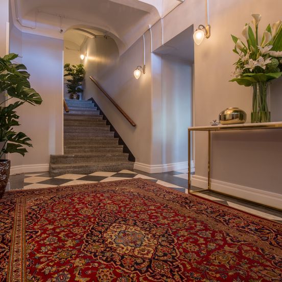 Stairs view of Hotel Gamla Stan, BW Signature Collection