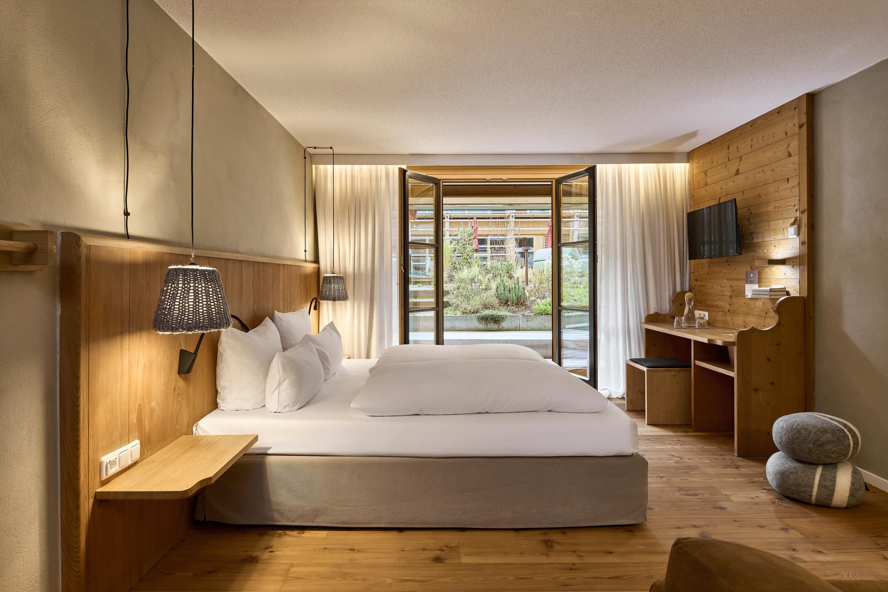 HUBERTUS Mountain Refugio Allgäu - Balderschwang - Slaapkamer