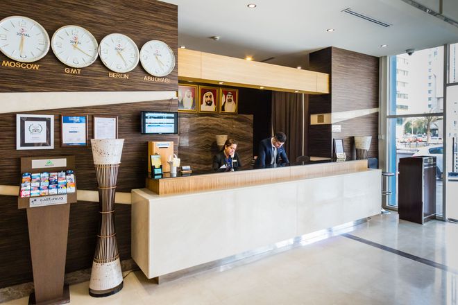 Nehal Hotel - Abu Dhabi - Front desk