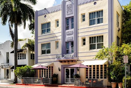 Hotel Shelley - Bãi biển Miami - Toà nhà