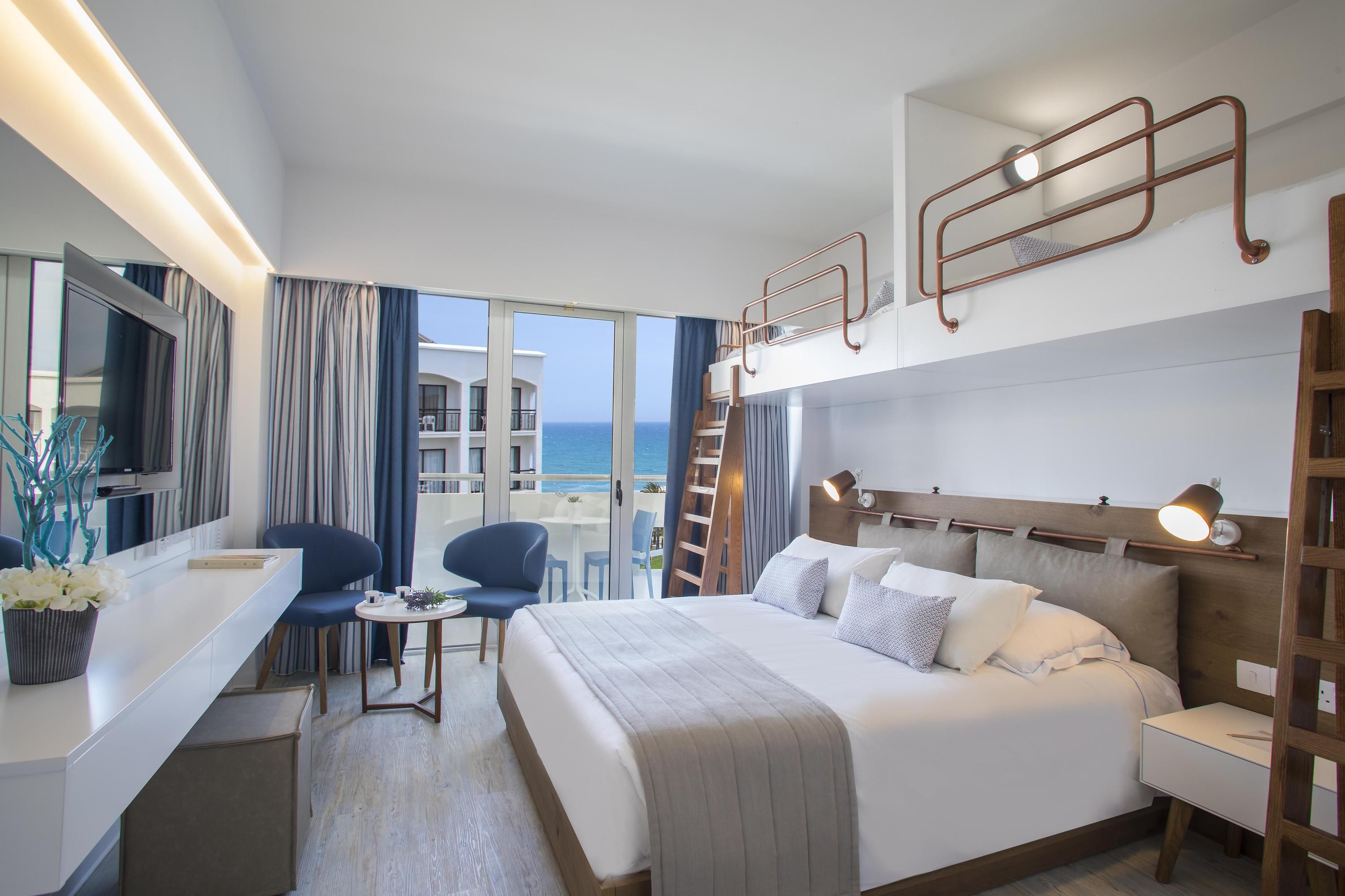 Lordos Beach Hotel & Spa - לרנקה - חדר שינה