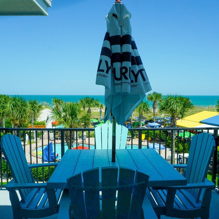 Seahorse Oceanfront Inn - Neptune Beach - Balcony