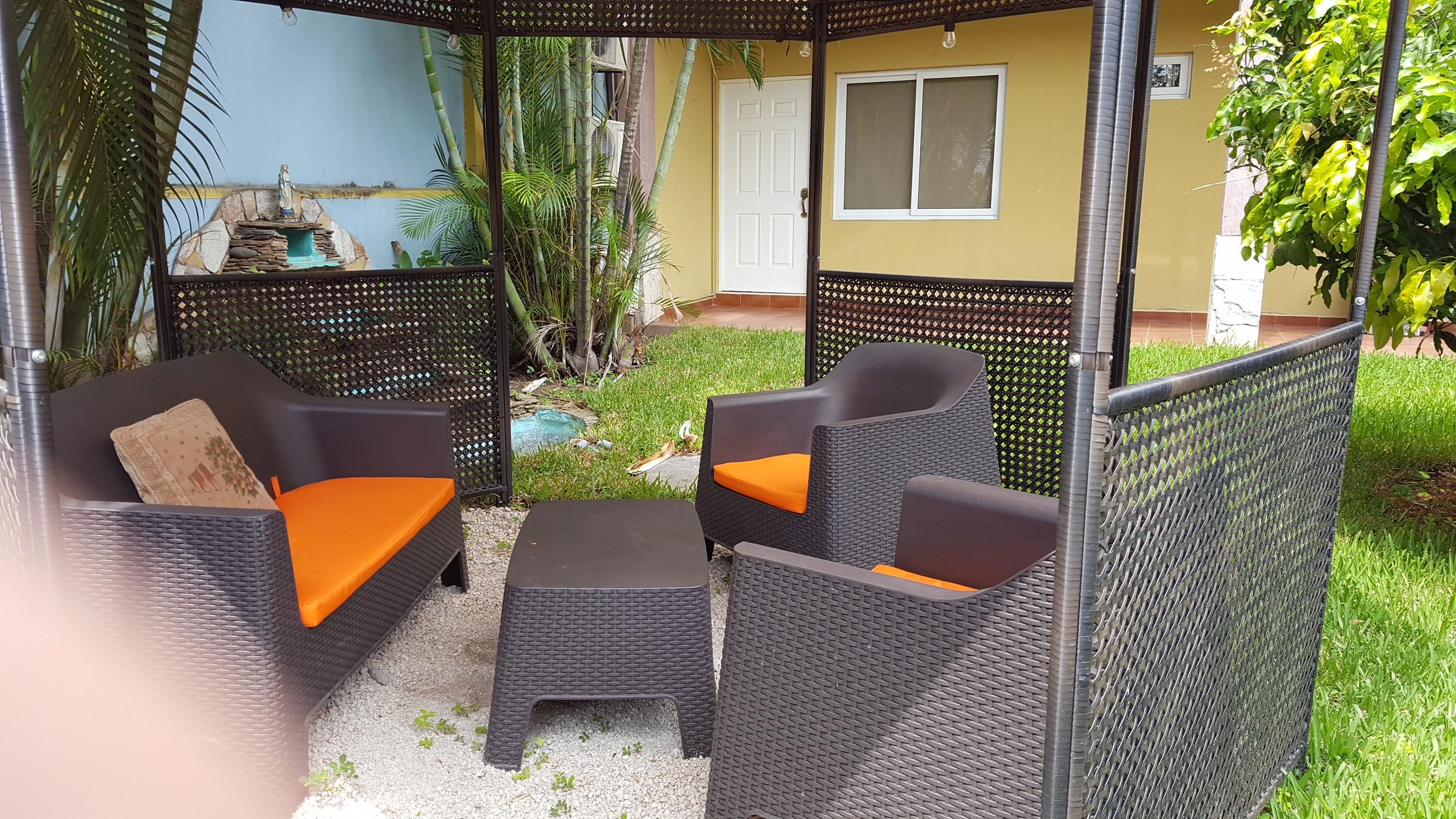 Benito rattan garden discount furniture