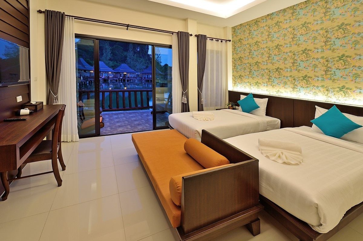 플로이쿰송 부티크 리조트 - 끄라비 - 침실