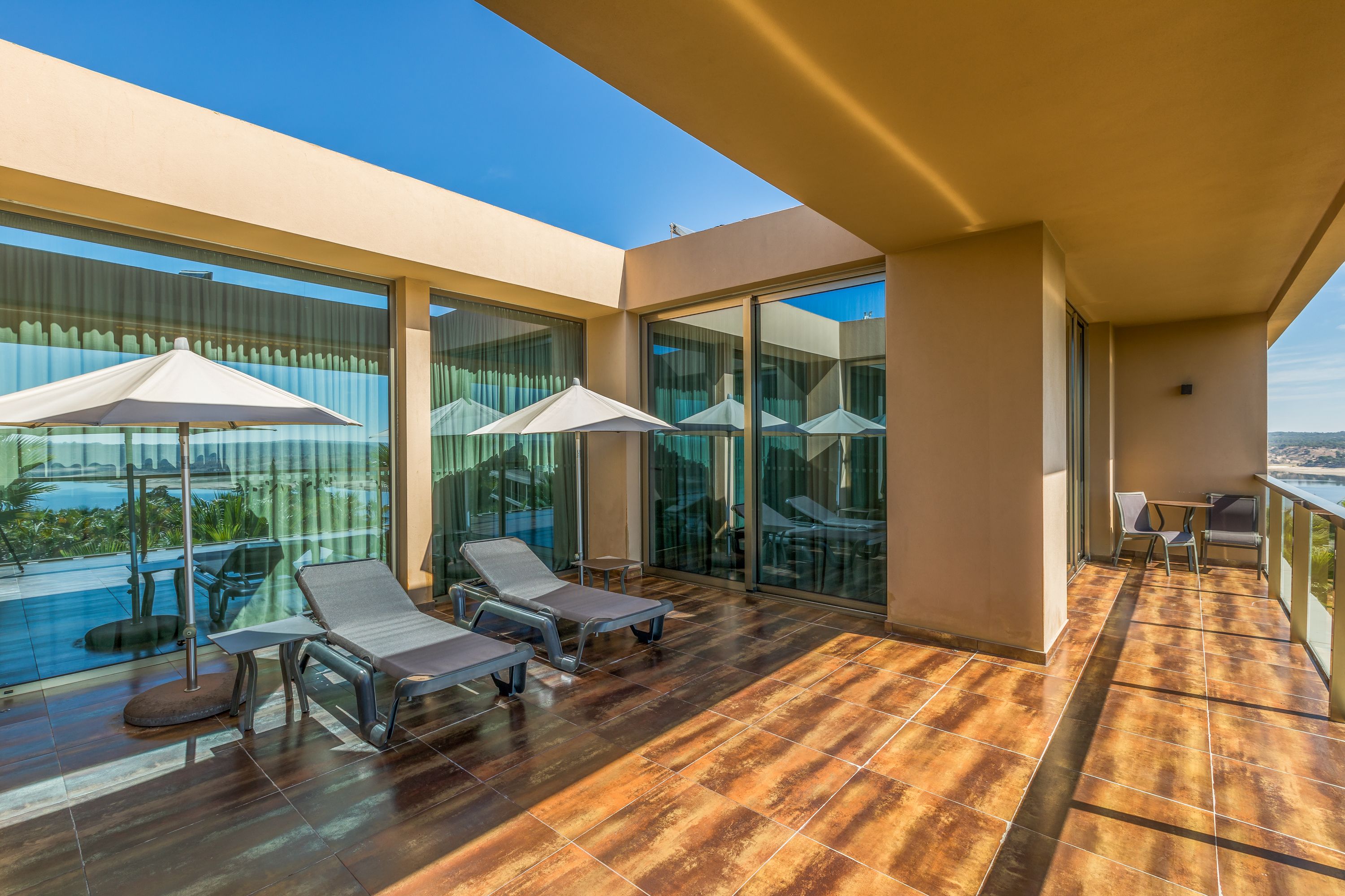 Vista Pátio do null localizado em null. Imagem fornecida por Informações Oficiais do Hotel