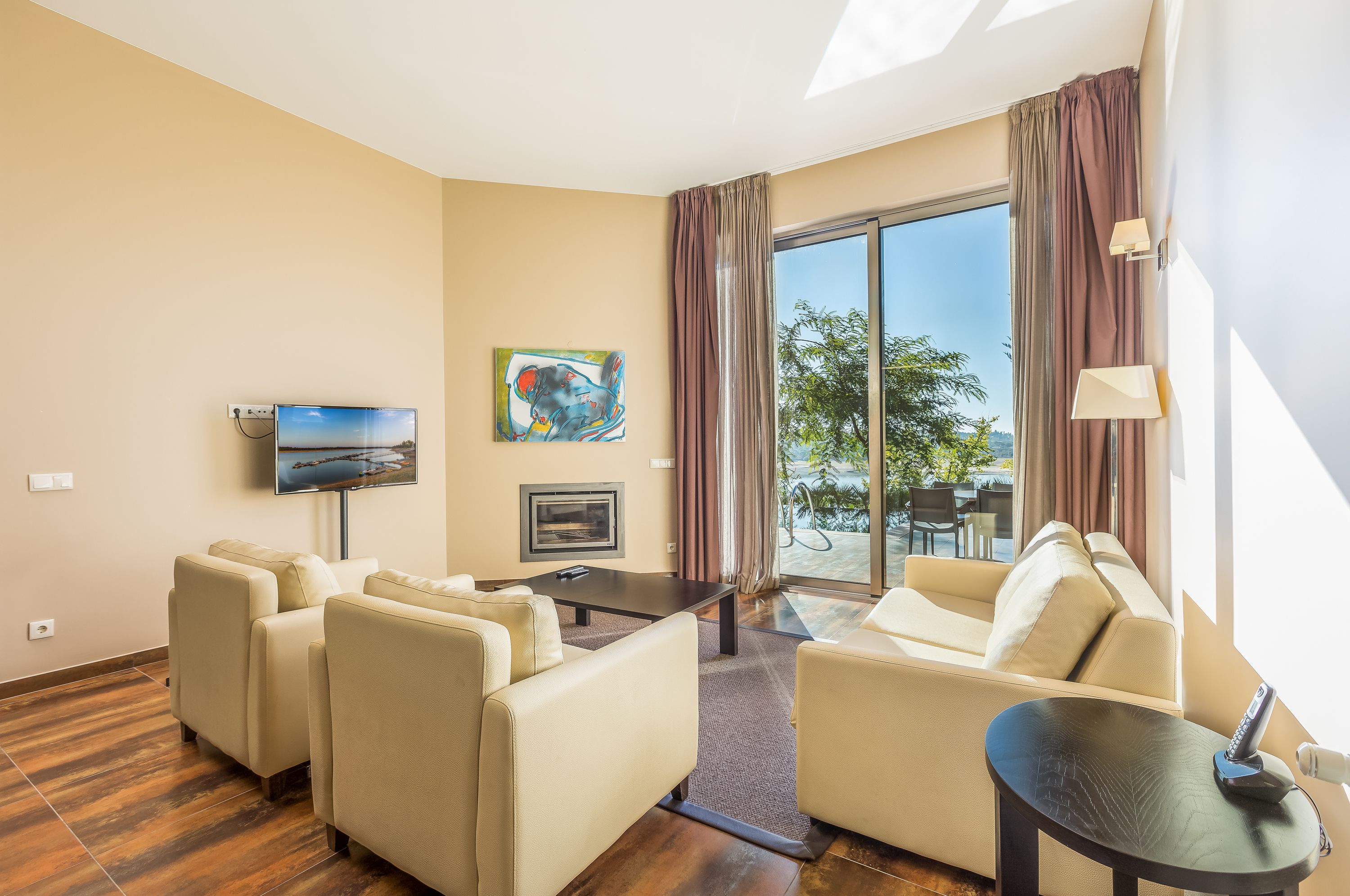 Living room view of null, located in null. Image provided by Official Hotel Information