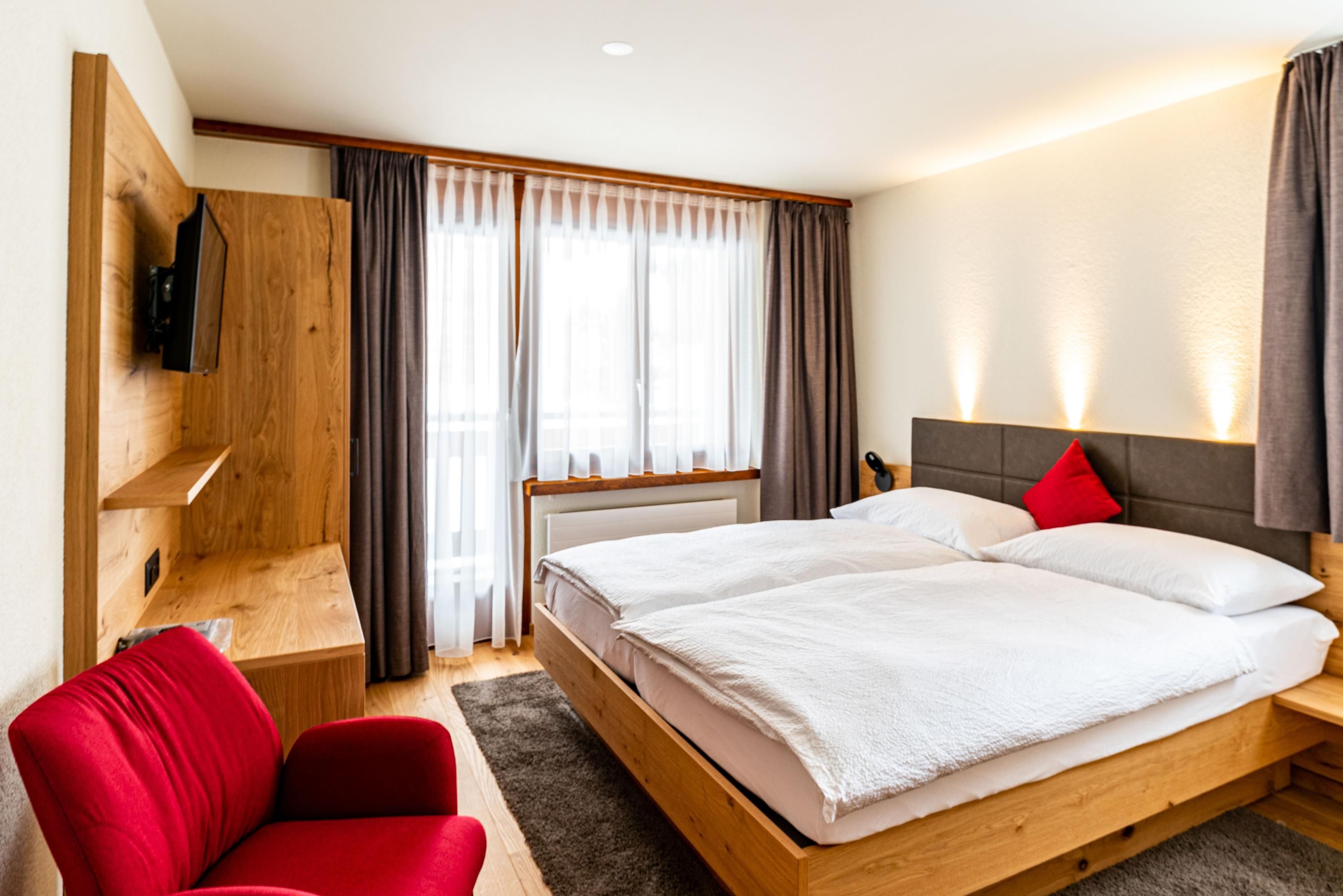 Hotel Restaurant Silbersand - Riederalp - Schlafzimmer