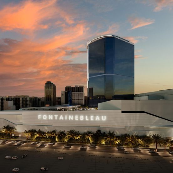 Building view of Fontainebleau Las Vegas
