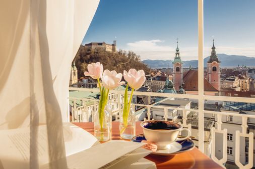 Grand hotel Union - Liubliana - Balcón