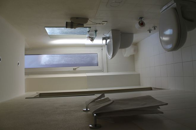 โรงแรมเบอร์นินา - มิลาน - ห้องน้ำ