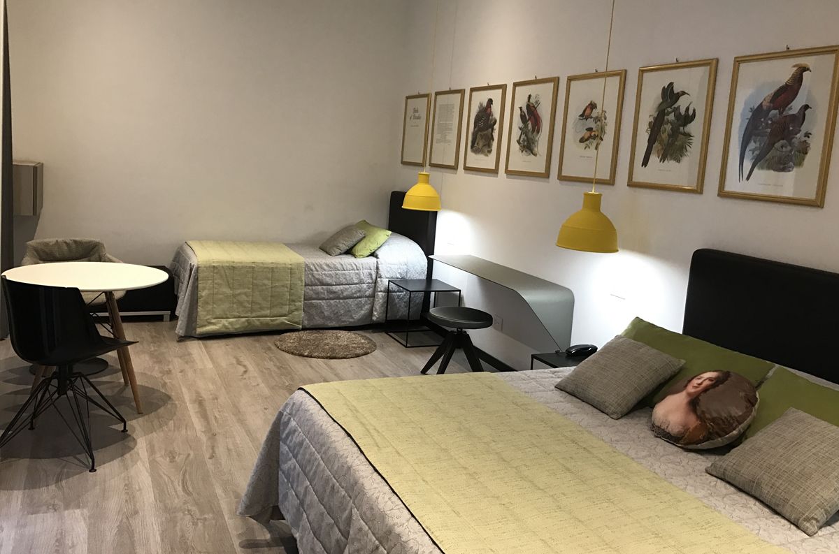 โรงแรมเบอร์นินา - มิลาน - ห้องนอน