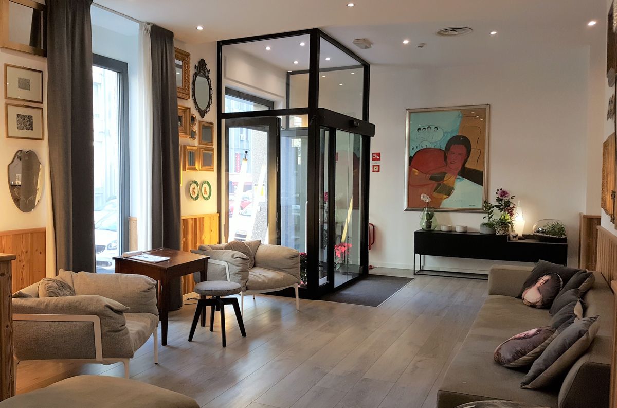 โรงแรมเบอร์นินา - มิลาน - ล็อบบี้