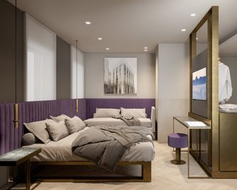 Heart Hotel Milano - Milan - Bedroom