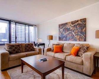 Global Luxury Suites at Ritz Plaza - Nueva York - Sala de estar