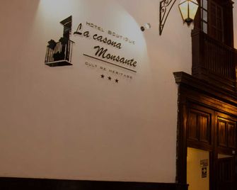 La Casona Monsante - Chachapoyas - Vista del exterior