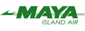 Het logo van Maya Island Air