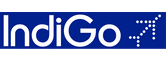 El logotip de l'aerolínia IndiGo