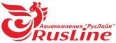 Lentoyhtiön RusLine logo