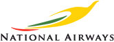 Het logo van National Airways