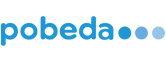 Het logo van Pobeda