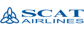 O logo da SCAT Airlines