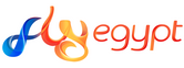 Het logo van FlyEgypt