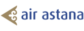Het logo van Air Astana