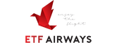 Het logo van ETF Airways