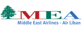 El logotip de l'aerolínia MEA