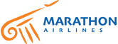 Het logo van Marathon Airlines