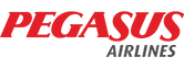 Das Logo von Pegasus Airlines
