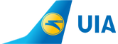 Het logo van Ukraine International Airlines