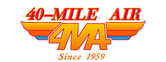 El logotip de l'aerolínia 40-Mile Air, Ltd.