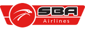 Het logo van SBA Airlines