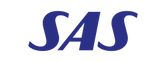 Het logo van Scandinavian Airlines