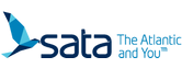El logotip de l'aerolínia SATA Air Acores