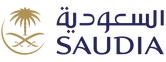 O logo da SAUDIA