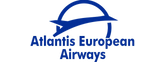 Lentoyhtiön Atlantis European logo