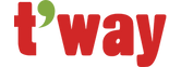 Het logo van T'way Air