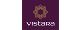 Het logo van Vistara