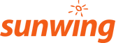 Het logo van Sunwing Airlines