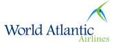 Het logo van World Atlantic Airlines