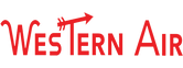 Het logo van Western Air
