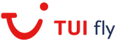 Het logo van TUI fly
